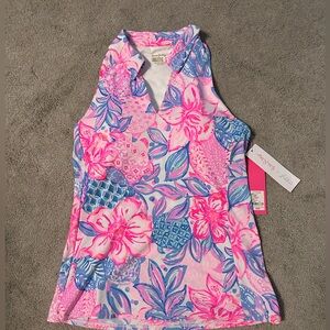 Lakelyn Bra Polo Lilly Pulitzer Snappy Turtle Size Small NWT